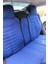 fiat Panda Lüx Oto Koltuk Minderi Ön Arka 5'li Set 5star Serisi Mavi 2