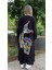 Balık Işlemeli Kuşaklı Kimono 3