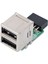 5091 9 Pin USB To 2x USB A Anakart Çevirici Dönüştürücü Çoklayıcı Adaptör 1