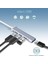 Kaliteli Alüminyum Metal 4lü 4 Port USB 3.0 Mini USB Hub Hub Ultra Ince USB 3.0 4 Portas 5 Gbps 4