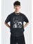 Yıkamalı R&M Eskitme T-Shirt 1
