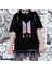 Bts Logo Siyah Oversize T-Shirt 1