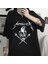 Metallica Skull Siyah Oversize T-Shirt 1