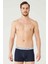 Erkek Grimelanj Kırmızı Lacivert 3'lü Boxer 80431 1