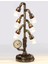 Bronz Renk Işıklı Steampunk Saatli Figür 44CM 1