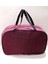 Bordo Renk Orijinal 55X35CM Spor Çanta Askılı Geniş Hacimli Seyahat Gym Fitness Spor Çantası 4