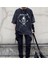 Metallica Skull Yıkmalı Eskitme T-Shirt 2