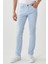 ALTINYILDIZ CLASSICS Erkek Mavi 360 Derece Her Yöne Esneyen Rahat Slim Fit Dar Kesim Pantolon 1
