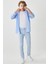 ALTINYILDIZ CLASSICS Erkek Mavi 360 Derece Her Yöne Esneyen Rahat Slim Fit Dar Kesim Pantolon 4