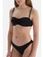 Siyah Straplez Bikini Üst 4