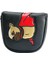 Golf Mallet Putter Kafa Kapağı Çoğu Putter Koruyucu Putter Kapakları Yarı Direme Siyah (Yurt Dışından) 2