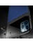Apple iPhone 12 Pro Kılıf Zebana Lens Deri Kılıf Lacivert 2