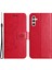 Samsung Galaxy A24 Için 4g Baskılı Kelebek Çiçek Telefon Kılıfı Pu Deri Cüzdan Stand Telefon Kapağı Kayış (Yurt Dışından) 1