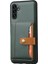 Samsung Galaxy A24 Için 4g Kickstand Card Yuvası Telefon Kılıfı Pu Deri + Tpu Buzağı Dokusu Çizelge Anti-Çizgi Kapağı (Yurt Dışından) 2