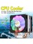 【smartchoice】 Lga 775 1155 1151 1150 1366 Amd Için Süper Sessiz LED Rgb Fan Cpu Soğutucu Isı Borusu (Yurt Dışından) 3
