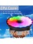 Bilgisayar Araçları Cpu Soğutucu 4 Isı Boruları 120MM 4 Pin LED Rgb Fan Lga 1155/1151/1150/1366 Amd Için (Yurt Dışından) 1