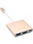 USB C Tip C USB 3.1 Hub Usb-C - USB 3.0 Dişi/ Hdmı/ Tip C Dişi Şarj Cihazı 3'ü 1 Arada Hub Adaptörü (Yurt Dışından) 3