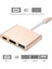 USB C Tip C USB 3.1 Hub Usb-C - USB 3.0 Dişi/ Hdmı/ Tip C Dişi Şarj Cihazı 3'ü 1 Arada Hub Adaptörü (Yurt Dışından) 5