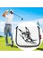 Evrensel Su Geçirmez Golf Mallet Atıcı Kapak Headcover Manyetik Kapatma Kelebek Beyaz (Yurt Dışından) 5