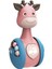 Plastik Bebek Çıngıraklı Bardak Bebek Bebek Zili Öğrenme Eğitim Oyuncakları Pembe A (Yurt Dışından) 1
