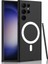 Galaxy S23 Ultra Kılıf Kamera Korumalı Magsafe Wireless Şarj Özellikli Lansman Dokulu Kapak (Kıpta-Mag) 1