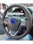 Iskender Oto Aksesuar Ford Fiesta Courier Tuşlu Spor Desen Siyah Direksiyon Kılıfı 1