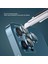 Apple iPhone 12 Alüminyum Alaşım Çerçeveli Tempered Glass Kamera Lens Koruyucu 5