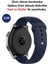 Oppo Realme Watch Uyumlu (20MM) Yüksek Kalite Klasik Silikon Kordon Kayış 1