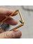 Wilson Keyring Brass - Pirinç Anahtarlık Altın Paslanmaz Çelik 5