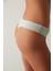 Lazer Kesim Pamuklu Mint Yeşili Tanga Külot 2