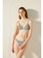 Mali Çizgi Desenli Hipkini Bikini Altı 3