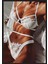 Kadın Beyaz Dantel Detaylı Iç Çamaşır Takımı Sexy Fantazi 1