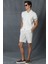 Fral Spor Erkek Chino Şort Slim Fit Lacivert 4