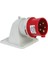 406210V 5X16A. IP44 Makıne Fişı -Eğik-(Vidalı Bağ.) 1