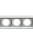 Thea Blu Chrome+Beyaz Üçlü Çerçeve - WBTF08035CH-TR 1