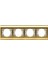 Thea Blu Gold+Dore Dörtlü Çerçeve - WBTF08045GL-TR 1