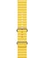 Ocean Loop Silikon Kordon, Apple Watch Series SE/10/9/8/7/6/5/4/3 ile Uyumlu, 42mm/41mm/40mm/38mm, Sarı 1