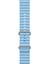 Ocean Loop Silikon Kordon, Apple Watch Series SE/11/10/9/8/7/6/5/4/3 ile Uyumlu, 42mm/41mm/40mm/38mm, Bebek Mavisi 1