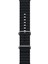 Ocean Loop Silikon Kordon, Apple Watch Series SE/11/10/9/8/7/6/5/4/3 ile Uyumlu, 49mm/46mm/45mm/44mm, Siyah 1