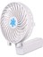 3 Kademeli Şarjlı Mini Fan Masa Üstü Vantilatörü USB Soğutucu Sessiz El Fan Bükülebilir Fan 2