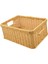 Rattan Sepeti Depolama Dikdörtgen Mutfak Rafı Çiftlik Evi Işığı 34X24X14CM (Yurt Dışından) 1