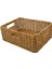 Rattan Sepet Sundurukları Kiler Oturma Odası Tezgahı Için Depolama Sepeti Karanlık 38X26X13CM (Yurt Dışından) 5