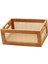 Ahşap Depolama Sepeti Vintage Dayanıklı Aksesuarlar Taşınabilir Dekoratif Çekmece 35CMX24CMX15CM (Yurt Dışından) 1