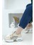 1657 Anatomik Air Tabanlı Bayan Sneakers Ayakkabı - NKT01657-BEJ-39 4