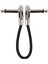 Gitar Yama Kablosu Kablosu Profesyonel Su Geçirmez Gitar Etkisi Pedal Kabloları Argent Düz 15CM (Yurt Dışından) 3