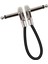Gitar Yama Kablosu Kablosu Profesyonel Su Geçirmez Gitar Etkisi Pedal Kabloları Argent Düz 15CM (Yurt Dışından) 5