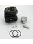 Oleo-Mac 952 Motorlu Testere Silindir Piston Takımı 45MM Kesim Motoru Gömlek Piston 4