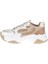Kadın Spor Ayakkabı Sneaker SMS-65100 Beyaz Bej 3