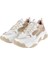 Kadın Spor Ayakkabı Sneaker SMS-65100 Beyaz Bej 4