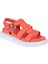 Hakiki Deri Comfort Kadın Sandalet MX-304 Turuncu 1